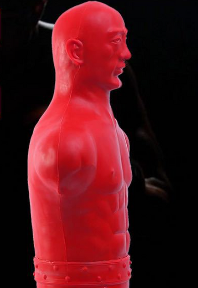 Maniquí de Boxeo Inflable Profesional - Saco de Entrenamiento Silicona - Image 6