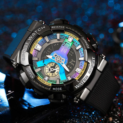 Reloj Deportivo Dual Pantalla Luminosa Resistente al Agua - Image 9