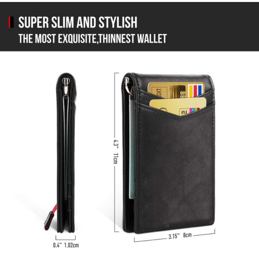 Cartera Corta de Cuero Genuino para Hombre - Diseño Premium de Comercio Exterior - Image 12