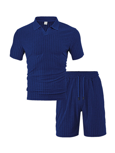 Conjunto Deportivo Casual Hombre Tela Transpirable Cuello Redondo - Image 7