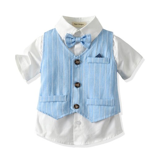 Conjunto de Moda Casual: Chaleco, Camiseta y Shorts - Image 8