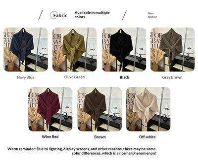 Pashmina Clásica de Color Sólido - Accesorio Versátil y Elegante - Image 21