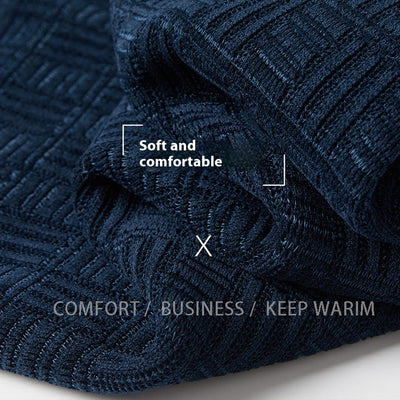 Suéter Grueso de Lana Jacquard con Forro Polar para Hombre - Image 12