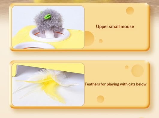 Casa Inteligente 3 en 1 para Gatos con Juguetes Interactivos - Image 9