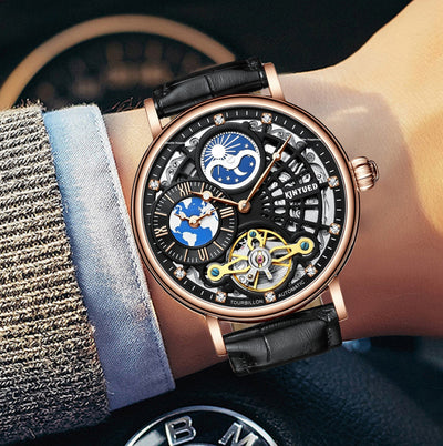 Reloj Mecánico Automático para Hombre con Diseño de Estrella Hueca - Image 10