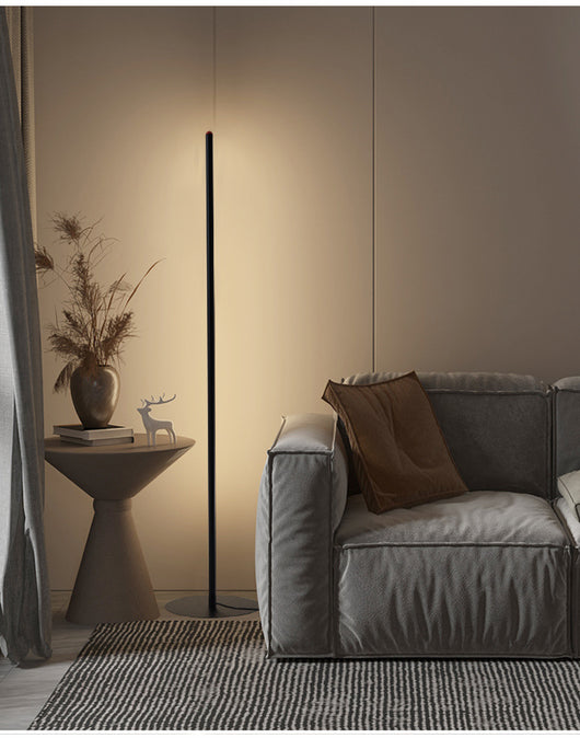 Lámpara de Pie LED Moderna con Estructura de Aluminio para Sala y Dormitorio - Image 7