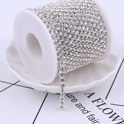 Cadena de Diamantes de Pedrería para Joyería de Disfraz DIY - Image 7