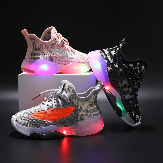 Zapatillas Deportivas Luminosas con Malla Transpirable para Niños y Niñas - Image 5