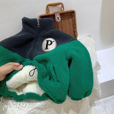 Abrigo de Polar Holgado y Acolchado para Niños y Niñas - Image 11