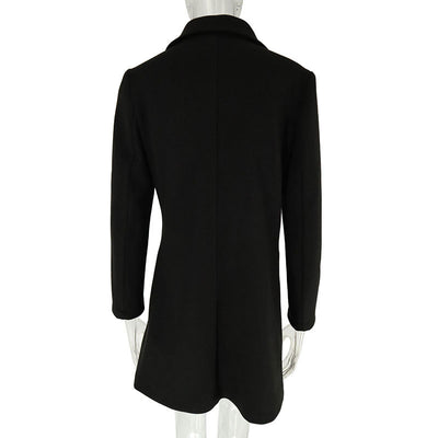 Abrigo Trench Ajustado con Cuello Sastre para Mujer - Image 26