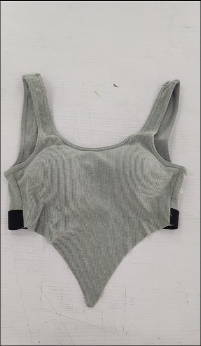 Sostén Deportivo de Color Liso - Image 7