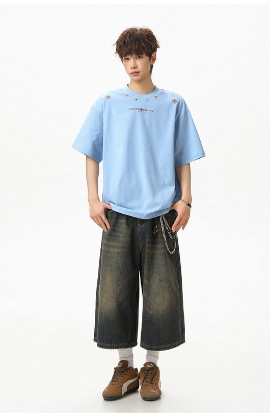Playera de Algodón Estampada de Manga Corta para Hombre - Image 25