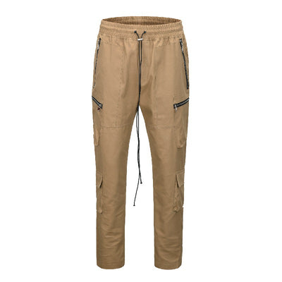 Pantalones Cargo Holgados con Cordón y Diseño de Hebilla - Ropa de Trabajo Funcional - Image 7