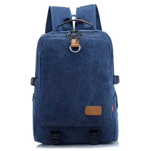 Mochila Casual Retro de Lona para Hombre