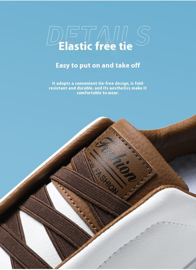 Tenis para Hombre de Color Sólido Cómodos y Antideslizantes - Image 28