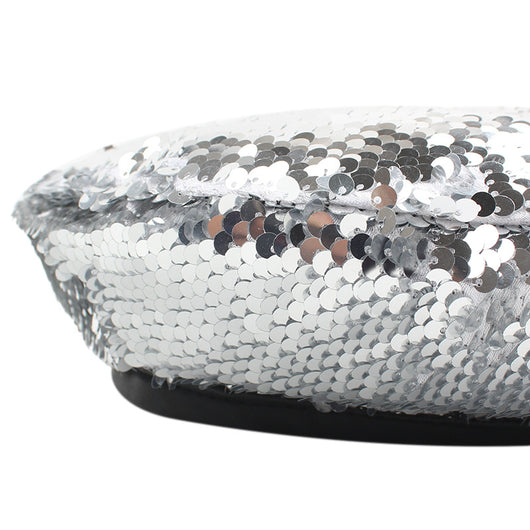 Gorra Coreana Brillante con Lentejuelas - Estilo Trendy para Mujer - Image 7