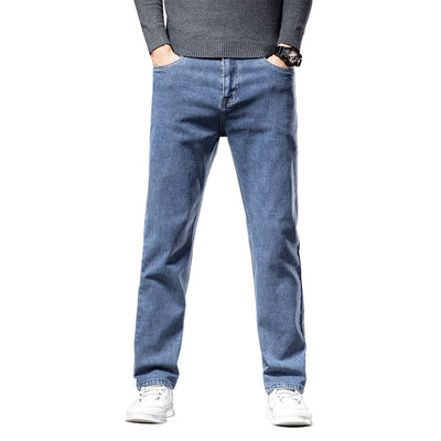 Pantalones Rectos Clásicos para Hombre - Estilo Dad Casual - Image 7