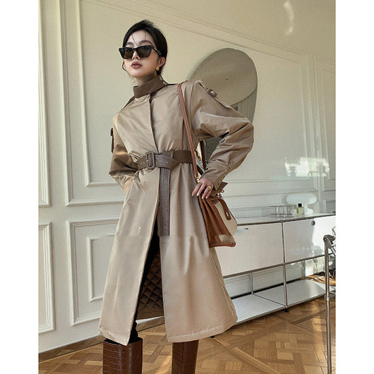 Chaqueta Acolchada Larga para Mujer - Otoño e Invierno