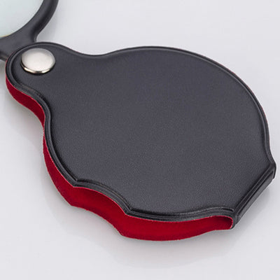 Lupa Plegable de Cuero 50mm - Portátil y Elegante - Image 7
