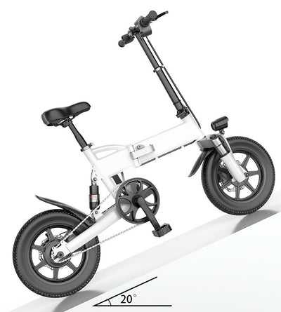 Bicicleta Eléctrica Compacta 14 Pulgadas con Batería de Litio - Image 12