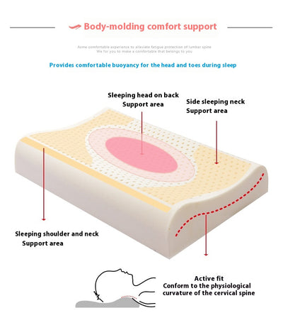 Almohada de Látex Infantil Ergonómica para Guardería y Preescolar - Image 21