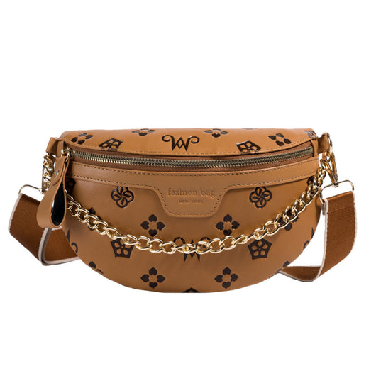 Bolsa de Hombro con Cadena de Cruz Grabada - Image 14