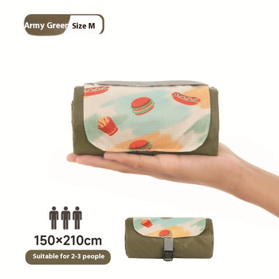 Manta de Picnic Impermeable Acolchada Premium - Image 7