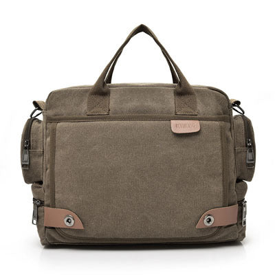 Bolsa de Lona para Hombre con Múltiples Compartimentos - Image 4