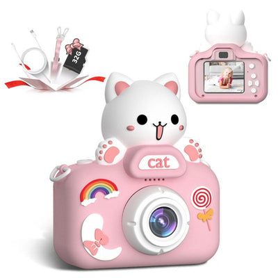 Cámara Digital Infantil Gatito Cabezón - Fotografía para Niños - Image 7