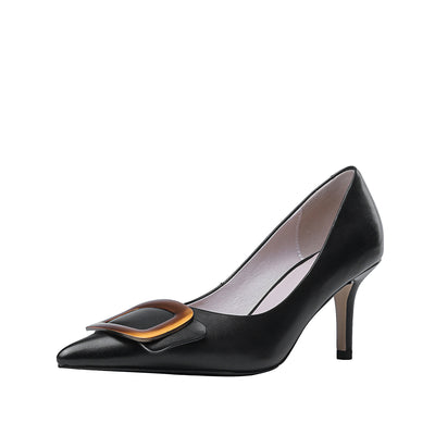 Tacones Stiletto Cómodos para Mujer con Punta Fina - Image 9