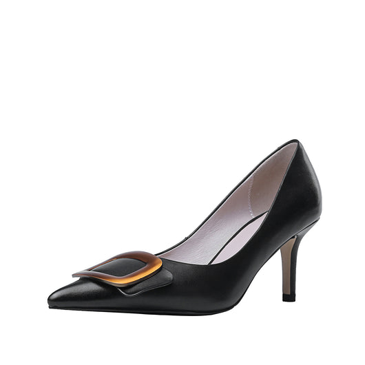 Tacones Stiletto Cómodos para Mujer con Punta Fina - Image 9