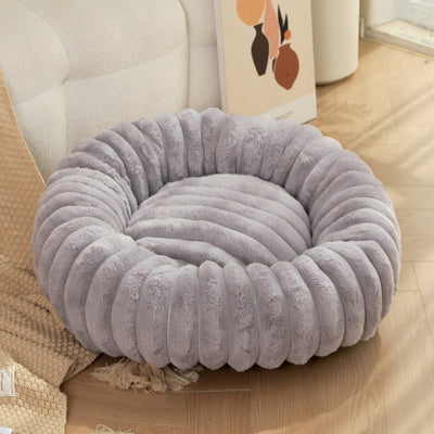 Cama Térmica Acogedora para Mascotas - Nido Redondo Cálido para Perros y Gatos - Image 4