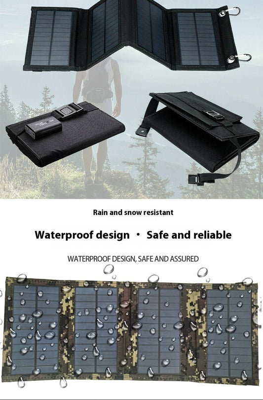 Bolsa Solar Plegable 8W - Cargador Portátil de Energía para Exteriores - Image 2