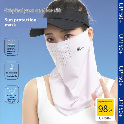 Máscara Protectora UV para Mujeres con Cobertura de Cuello y Orejas - Image 3