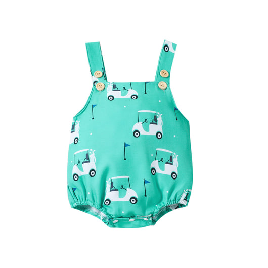 Jumpsuit Estampado para Bebé Niña sin Mangas con Tirantes - Image 5
