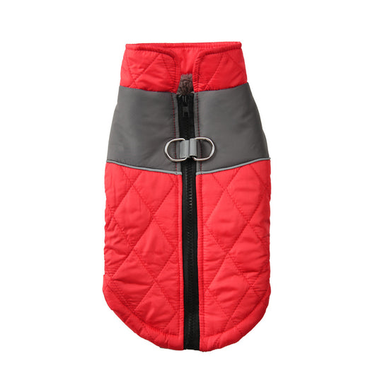 Traje de Esquí Acolchado Impermeable con Diseño Geométrico y Forro Térmico - Image 4