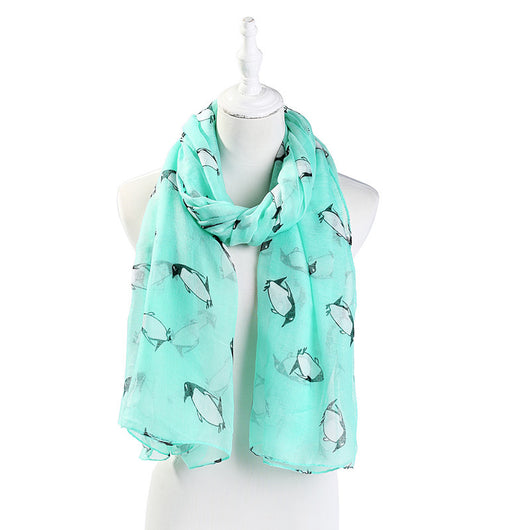 Chal Estampado Pingüinito Encantador - Image 4