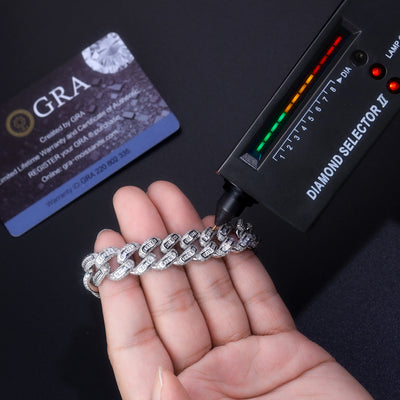 Pulsera de Plata S925 con Moissanita Premium - Joyería de Lujo Minimalista - Image 8