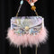 Bolso Bandolera Cuadrado Pequeño en Cuero Genuino para Mujer