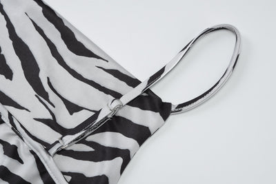 Top Camisola Escotado con Estampado y Cuello Halter - Image 17