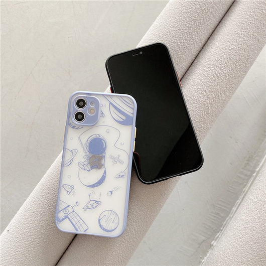 Funda para Celular Astronauta Lujo - Silicona Mate Antiimpactos - Image 7