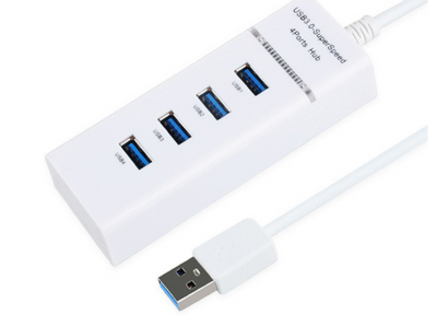 Hub USB Multipuerto de Expansión para Laptop - Divisor 4 en 1 - Image 7