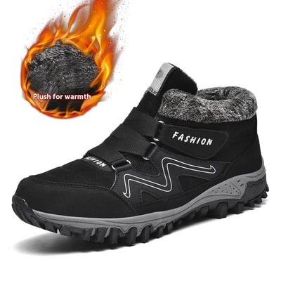 Zapatos de Algodón para Mujer con Forro de Terciopelo Cálido para la Nieve - Image 33