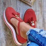 Sandalias Plataforma con Flecos - Image 15