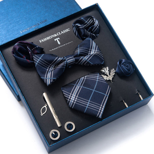 Conjunto de 8 Piezas de Corbatas para Traje Formal de Hombre - Image 19