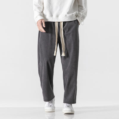 Pantalones de Pana para Hombre con Cordón Trenzado - Image 4