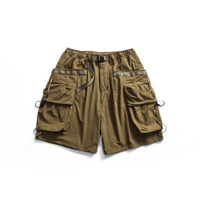 Pantalones Cortos Sueltos Japoneses con Bolsillos Grandes para Hombre - Image 29