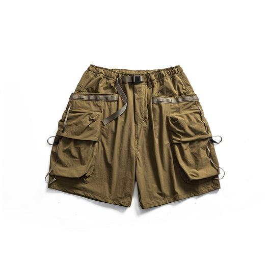 Pantalones Cortos Sueltos Japoneses con Bolsillos Grandes para Hombre - Image 29