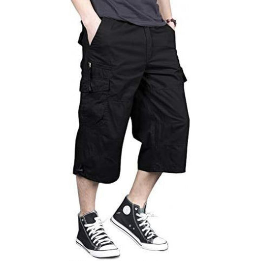 Pantalones de Trabajo Elásticos Cortos Estilo Largo - Image 4