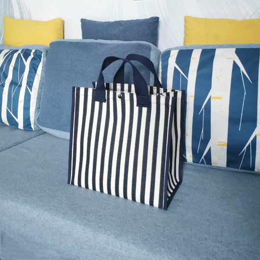 Bolsa de Lona Grande para Estudiantes y Compras Diarias - Image 12